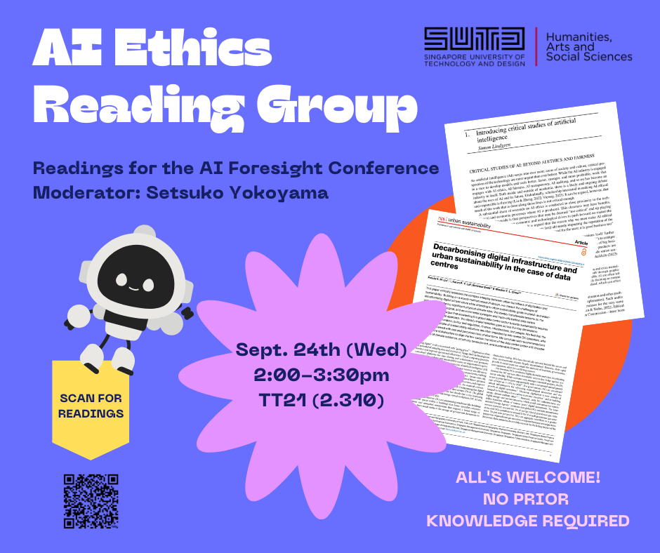 AI Foresight Pre-Conference Session flyer